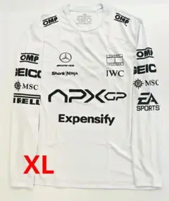 APXGP　映画　F1　エフワン　グッズ　長袖　Tシャツ　ブラッドピット