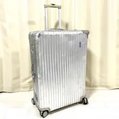 超希少 美品 リモワ 青タグ 4輪 トパーズ 104L アルミ キャリー 大容量