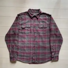 90s ORVIS ヘビーネルシャツ L チェック柄 ビンテージ