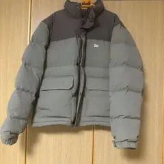NEW ERA ダウンジャケット リップストップ オリーブ　ニューエラ