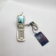 ガラケー型キーホルダー 時計機能付き 電池交換済　稼働品　レア物