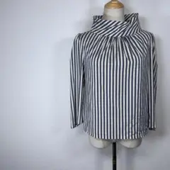 ★美品★ Joeomomola ストライプデザイン五分袖トップス 40サイズ
