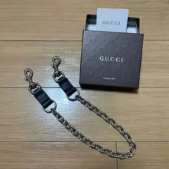 GUCCI 小物 レザー 本革 ブラック 黒 シルバー ウォレットチェーン 2025年最新】GUCCI ウォレットチェーンの人気アイテム - メルカリ