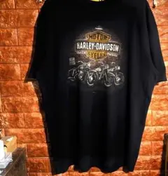 K@ ハーレー ダビッドソン Harley Davidson バイク tee