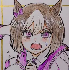 ウマ娘 手描きイラスト