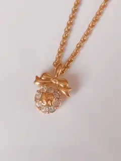 nina richニナリッチゴールドパヴェネックレス