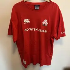 カンタベリー GO WITH JAPAN Tシャツ XL ラグビー