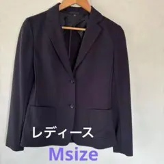 【ユニクロ】UNIQLO 濃紺 ブレザー　上着　レディース　M