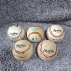 Rawlings 硬式野球ボール 5個セット