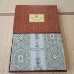 ETRO シングルシーツ　グリーン 150×250cm　西川産業　日本製