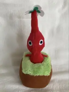 ピクミン　引っこ抜きぬいぐるみ　赤ピクミン　ぬいぐるみ　マスコットキーホルダー