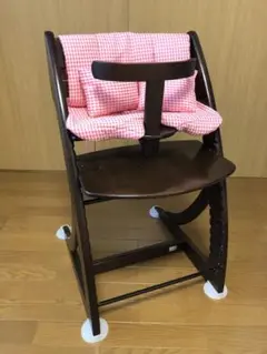 大和屋 SUKUSUKU チェア ARC ブラウン 説明書付き ベビー 椅子
