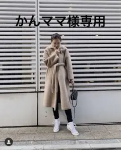 STUNNING LURE ステンカラーフェイクムートンコート サイズ0