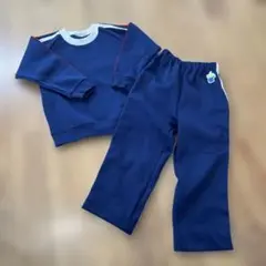 かんばりっ子　体操服上下セット ネイビー 110