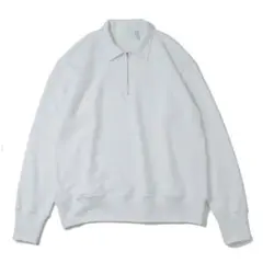 KAPTAIN SUNSHINE 25SS スウェット ハーフジッププルオーバー