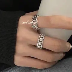 silver925 時計ベルトコマモチーフリング/ シルバー925