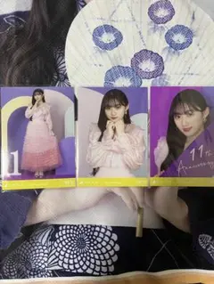 乃木坂46 生写真　川﨑さくら　11th anniversary 3種