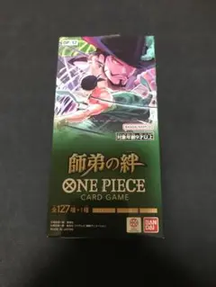 ワンピースカード　師弟の絆　1BOX分24パック新品未開封