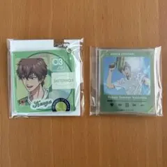 テニスの王子様 忍足謙也 アクリルキーホルダー 2個