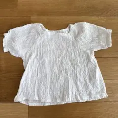ホワイト トップス 90サイズ