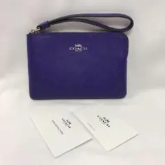 #1917-5 COACHI コーチ ポーチ ブルー
