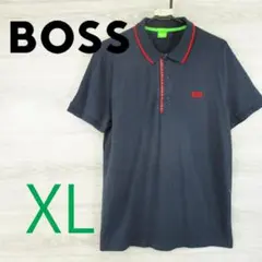 HUGO BOSS ヒューゴボス＜刺しゅうロゴ コットンポロシャツ＞M1990s