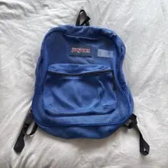 JANSPORT メッシュリュック 青