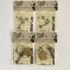 ミニチュアクラフト　ハンドメイド　カギ　クラフト雑貨　鍵　ミニチュパーツ　④