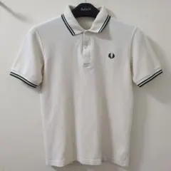 FRED PERRY M12 アイボリーポロシャツ 36インチ　イングランド製