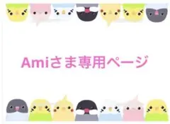 Amiさま 専用ページ