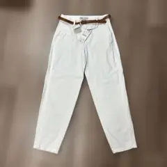 新品タグ付き⭐︎ZARA ホワイトデニム　34