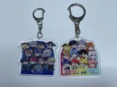 カラフルピーチ アクリルキーホルダー