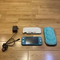 美USED!switch light スウィッチライト!ターコイズブルーセット