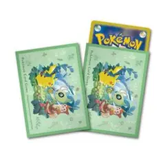 「ポケモン」セレビィ＆ピカチュウ スリーブ 新品未開封