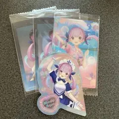 ホロライブウエハースSUPER EXPO vol.2湊あくあ　ステッカーセット