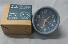 新品✴︎ブルーノ 目覚まし時計 ラウンドリトルクロック　ブルーグレー