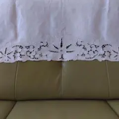 ピアノカバー　カットワーク刺繍　手作り