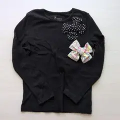 TORIDORYトリドリー　長袖Tシャツ　黒　130