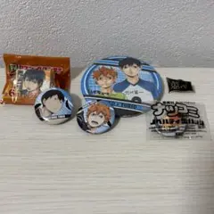 ハイキュー‼︎ グッズセット　缶バッジ(映画　勝者と敗者　／ナツコミ)　日向・影山