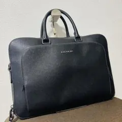 COACH コーチ CR275 イーサン ブリーフ ブラック ビジネスバッグ