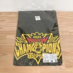 希少【阪神タイガース】ビールかけTシャツ 日本一記念 2023年 Mサイズ 黒