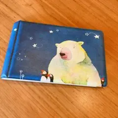 クマとペンギンのイラストアルバム 16袋 32枚 ミニアルバム