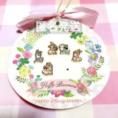 東京ディズニーリゾート とんすけ ミスバニー ピアス 5個セット ディズニー
