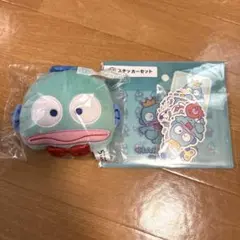 サンリオ当りくじ　フェイスマスコット ステッカーセット　ハンギョドン