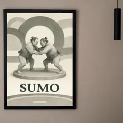 03.Japan　SUMO　和モダン　現代アート　インテリア　ポスター