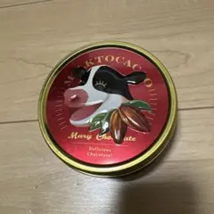 ミルクとカカオ 空き缶 牛デザイン