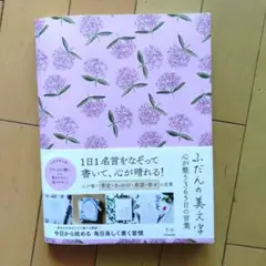 未使用新品★ふだんの美文字 365の言葉★