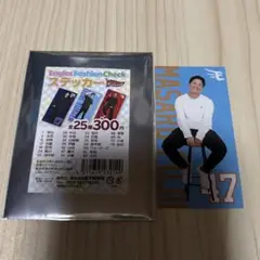 楽天イーグルス　イーグルスファッションチェック　ステッカー　藤井聖選手②