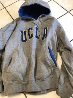 UCLA フード付きパーカー グレー　アメリカ古着