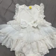 little sunny ワンピース　パンツ　80 女の子　半袖　セットアップ